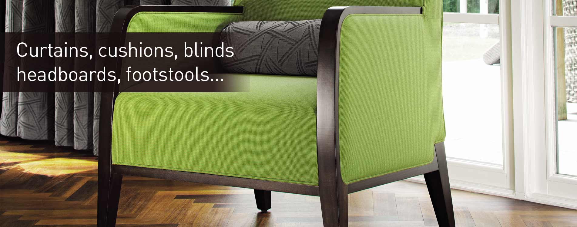 cushions curtains headboards blinds footstools