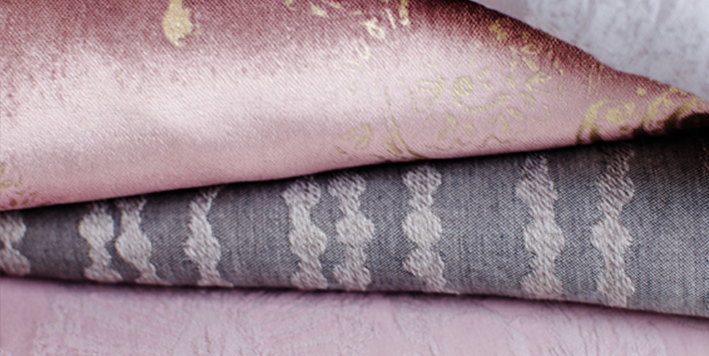 we can work with your supplied fabrics and materials